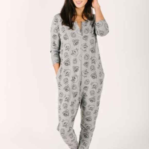 Sesame Street x Smash+Tess The Monster Romper Jumpsuit Gray - Picture 10 of 10